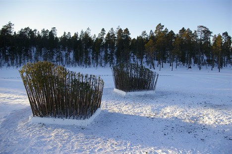 Warmth, Inari, Finland (12000x400x7000cm) 